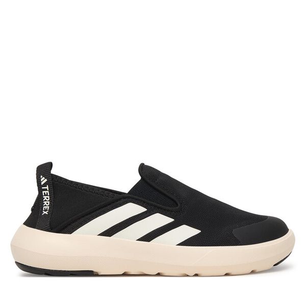 Sneakersy adidas. Czarne kalosze dziewczęce Adidas, bez wzorów, bez zapięcia. Za 187.99 zł.
