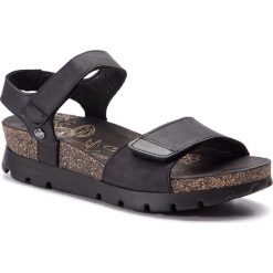 Sandały PANAMA JACK - Scarlett Basics B2 Napa Grass Negro/Black. Czarne klapki damskie Panama Jack, bez wzorów, ze skóry, bez obcasa, na obcasie, bez zapięcia. W wyprzedaży za 329.00 zł.