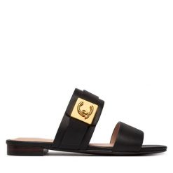 Klapki Coccinelle. Klapki damskie Coccinelle, bez wzorów, bez obcasa. Za 849.99 zł.