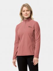 Jack Wolfskin Polar Taunus Hz 1709532 Różowy Regular Fit. Czerwone bluzy sportowe damskie Jack Wolfskin, xs, bez wzorów, z polaru, bez kaptura. Za 229.99 zł.
