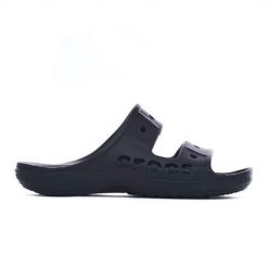 Klapki męskie Crocs 207627001. Czarne klapki męskie Crocs, z materiału. W wyprzedaży za 129.00 zł.