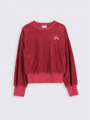 Coccodrillo Bluza ZC2132101WOJ Różowy Regular Fit. Czerwone bluzy dla dziewczynek COCCODRILLO, bez wzorów, z bawełny, bez ramiączek, bez kaptura. Za 49.99 zł.