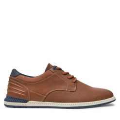 Półbuty Aldo. Brązowe półbuty na co dzień męskie Aldo, bez zapięcia. Za 259.99 zł.