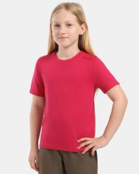 Dziewczęca koszulka funkcyjna Kilpi DIMA-JG. Czerwone t-shirty i topy dla dziewczynek Kilpi, bez wzorów, z materiału, bez ramiączek. Za 91.56 zł.