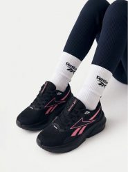 Reebok Sneakersy CEO-H8-552(IV)dz Czarny. Czarne buty sportowe dziewczęce Reebok, bez wzorów, z materiału, bez zapięcia. Za 139.99 zł.