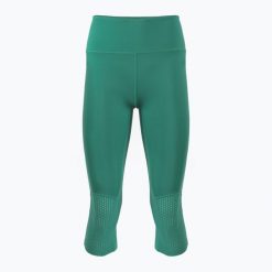 Legginsy treningowe damskie Gymshark Pulse Cropped. Zielone legginsy damskie GYMSHARK, bez wzorów, na fitness i siłownię. Za 94.99 zł.