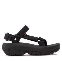 Sandały Teva. Czarne obuwie sportowe damskie Teva, bez wzorów, trekkingowe. Za 269.99 zł.