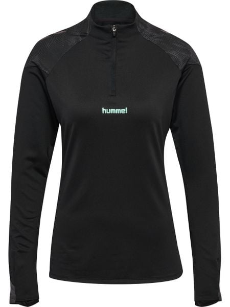 Bluza damska Hummel Blaze26 Pro. Czarne bluzy damskie Hummel, xl, bez wzorów, z materiału, bez kaptura. Za 242.50 zł.