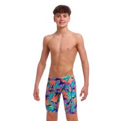 Spodenki FUNKY TRUNKS Leaving Today - jammery chłopięce 140-152cm/10/UK26. Szorty dla chłopców FUNKY TRUNKS, bez wzorów, sportowe. Za 199.00 zł.