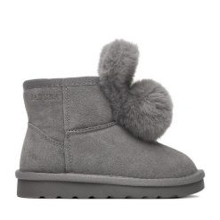Śniegowce Badura. Szare śniegowce dziewczęce Badura, bez zapięcia. Za 159.99 zł.