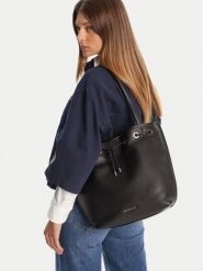 MICHAEL Michael Kors Torebka Avery 30F5SQ7T2L Czarny. Czarne torebki do ręki damskie MICHAEL Michael Kors, bez wzorów, ze skóry, bez dodatków. Za 1,579.00 zł.