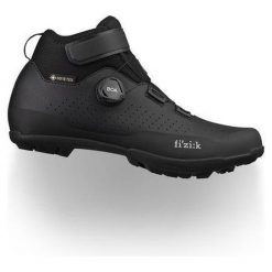 Buty zimowe MTB „Artica X5 GTX”. Czarne buty sportowe męskie FIZIK, z gore-texu, bez zapięcia, rowerowe, gore-tex. Za 1,109.70 zł.