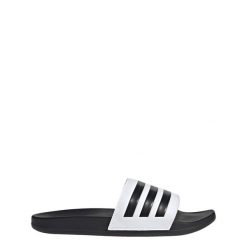 Adilette Comfort Slides. Białe klapki damskie Adidas, bez wzorów, sportowe, bez obcasa. Za 199.00 zł.