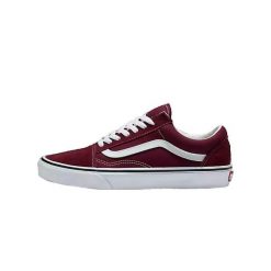 Buty damskie Vans Old Skool brązowe. Brązowe obuwie sportowe damskie Vans, bez wzorów, z materiału, trekkingowe, Vans Old Skool. Za 340.45 zł.