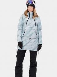 Kurtka Narciarska Damska Fundango Hooper Eco. Niebieskie kurtki snowboardowe damskie Fundango, m, bez wzorów, z materiału, długie, z kapturem, narciarskie. Za 599.00 zł.