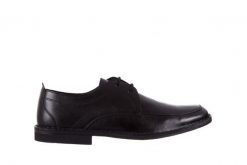 Półbuty Bayla-088 08471 Nature Nero, Czarny, Skóra naturalna - 44. Czarne półbuty na co dzień męskie Bayla, ze skóry, bez zapięcia. W wyprzedaży za 134.10 zł.