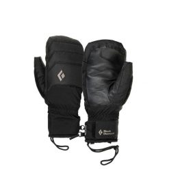 Łapawice narciarskie męskie Black Diamond Mission MX. Czarne rękawiczki męskie Black Diamond, bez wzorów, sportowe. Za 391.99 zł.