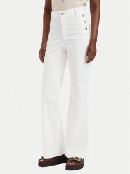 Guess Jeansy W6GA0P W2440 Biały Regular Fit. Białe jeansy damskie Guess. Za 524.99 zł.