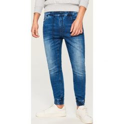 Jeansy jogger - Niebieski. Jeansy dla chłopców marki Reserved. Za 129.99 zł.
