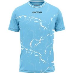 T-shirt Sportowy Givova Graphite Sky-White - Lekki i Oddychający. Białe koszulki sportowe męskie Givova, m, bez wzorów, z poliesteru, bez kołnierzyka, bez ramiączek, na fitness i siłownię. Za 159.99 zł.