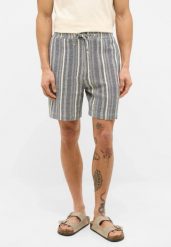 Męskie szorty Mustang Style Lockport Shorts Blue Dobby Stripe 1016479 12740. Niebieskie szorty męskie Mustang, m, bez wzorów, z materiału. Za 169.99 zł.