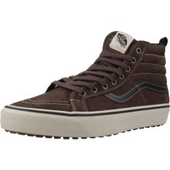 Buty VANS MTE SK8-HI INSULATED Brązowy. Brązowe trampki męskie Vans, bez wzorów, ze skóry, bez zapięcia. Za 532.17 zł.
