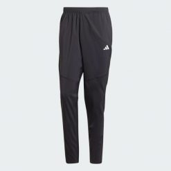 Spodnie Own The Run. Czarne buty sportowe męskie Adidas, xl, bez wzorów, z materiału, do biegania. Za 274.90 zł.