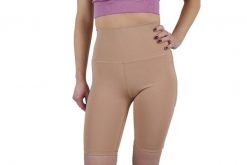 Spodenki sportowe damskie Shorts. Brązowe szorty sportowe damskie Gym Hero, s, bez wzorów, z elastanu, sportowe, na fitness i siłownię. Za 59.99 zł.