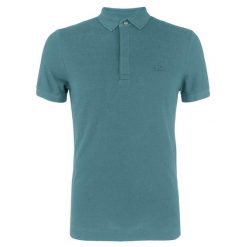 Męska koszulka polo Lacoste. Brązowe koszulki polo męskie Lacoste, m, bez wzorów, z bawełny, eleganckie, bez ramiączek. Za 709.99 zł.