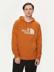 The North Face Bluza Light Drew Peak NF00A0TE Pomarańczowy Regular Fit. Brązowe bluzy męskie The North Face, m, bez wzorów, z bawełny, bez kaptura. Za 219.99 zł.