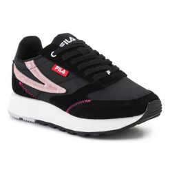 Buty Fila Run Formation W FFW0298-83241 czarne. Czarne obuwie sportowe damskie bez wzorów, z gumy. Za 517.53 zł.
