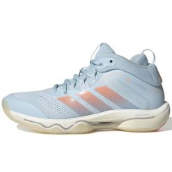 Buty Do Siatkówki Adidas Sport Crazyflight 7 Mid W Damskie. Niebieskie obuwie sportowe damskie Adidas, bez wzorów, z materiału, do siatkówki. Za 687.00 zł.