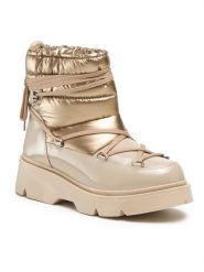 Lasocki Botki ARC-DIUNA-06 Beżowy. Brązowe botki damskie Lasocki, z materiału, bez obcasa, na płaskiej podeszwie, bez zapięcia. Za 299.99 zł.