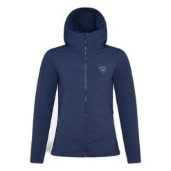 Damska kurtka z kapturem Rossignol Opside. Czerwone kurtki damskie Rossignol, m, bez wzorów, z materiału, z kapturem, narciarskie, primaloft. Za 859.99 zł.