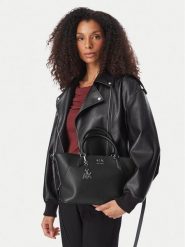 Armani Exchange Torebka XW003086 AF26569 UC001 Czarny. Czarne torebki do ręki damskie Armani Exchange, bez wzorów, ze skóry, bez dodatków. Za 729.99 zł.