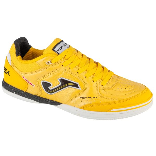 Buty halowe do piłki nożnej męskie, Top Flex 25 TOPS IN. Żółte buty sportowe męskie Joma, bez zapięcia, do piłki nożnej. Za 316.70 zł.