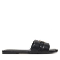 Klapki MEXX. Czarne klapki damskie Mexx, bez wzorów, bez obcasa. Za 139.99 zł.