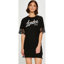 Silvian Heach - Top. Szare topy damskie Silvian Heach, z krótkim rękawem. W wyprzedaży za 179.90 zł.