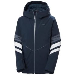 Damska kurtka narciarska Helly Hansen Panorama. Białe kurtki damskie Helly Hansen, l, bez wzorów, z materiału, bez kaptura, narciarskie, primaloft. Za 1,285.40 zł.