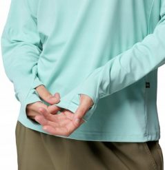 Columbia Skien Valley Hoodie 2123293325 Niebieskie S. Niebieskie bluzy męskie Columbia, m, bez wzorów, bez kaptura. Za 239.90 zł.