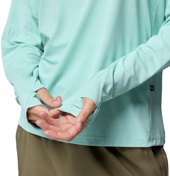 Columbia Skien Valley Hoodie 2123293325 Niebieskie S. Niebieskie bluzy męskie Columbia, m, bez wzorów, bez kaptura. Za 239.90 zł.