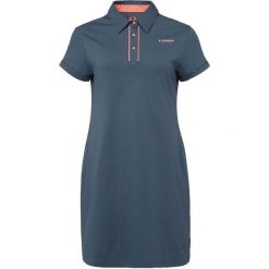 Sukienka damska LOAP BARDA 100% bawełna, niebieska, M. Brązowe sukienki damskie LOLË, na lato, m, bez wzorów, z bawełny, klasyczne, bez kołnierzyka, bez ramiączek, sportowe. Za 162.99 zł.