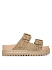 Melissa Klapki Melissa Cozy M Lover Platform Ad 35977 Beżowy. Brązowe klapki damskie Melissa, bez wzorów, z tworzywa sztucznego, bez obcasa. Za 458.99 zł.