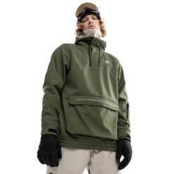 Męska kurtka snowboardowa Sporty zimowe Siroko W3 Robson. Zielone kurtki męskie SIROKO, na zimę, l, bez wzorów, z softshellu, sportowe, bez kaptura. Za 844.00 zł.