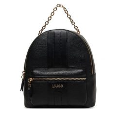 Plecak Liu Jo. Czarne plecaki damskie Liu Jo, bez wzorów. Za 639.99 zł.