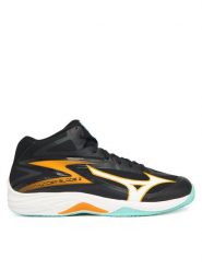 Mizuno Buty halowe Thunder Blade Z Mid V1GA2375 Czarny. Czarne buty sportowe męskie Mizuno, ze skóry, bez zapięcia. Za 359.99 zł.