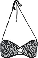 Karl Lagerfeld KARL LAGERFELD KOSTIUM KĄPIELOWY TOP DAMSKI CZARNY XS EU. Czarne topy damskie KARL LAGERFELD, xs, bez wzorów, bez kołnierzyka, bez ramiączek. Za 97.90 zł.