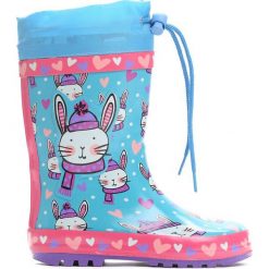 Niebieskie Kalosze Jumping Bunny. Kalosze chłopięce marki Born2be. Za 59.99 zł.