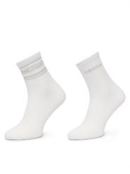 Calvin Klein Skarpety długie 701241453 Biały. Białe skarpety damskie Calvin Klein, bez wzorów, z bawełny. Za 64.99 zł.