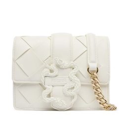 Torebka Just Cavalli. Białe torebki do ręki damskie Just Cavalli, bez wzorów, wizytowe, bez dodatków. Za 809.99 zł.